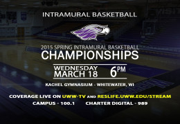 UWWTV To Cover Intramural Basketball Championships
