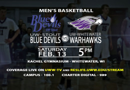 More Basketball Action This Week On UWW-TV