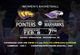 The Warhawks take on UW-Stevens Point this Wednesday!