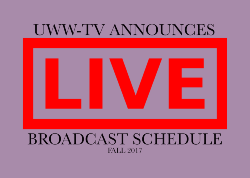 UWW-TV Releases Fall 2017 Broadcast Schedule!