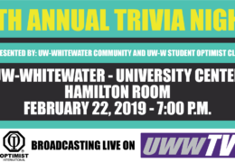 Whitewater’s Annual Optimist Trivia Night!