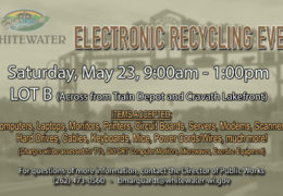 City of Whitewater Electronic Recycling Event
