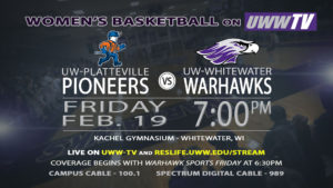 Women’s Warhawks vs. Pioneers – Friday at 7:00 pm!