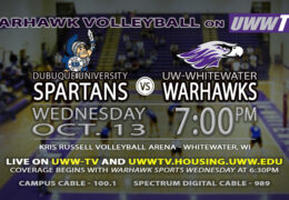 Warhawk Volleyball vs. Dubuque Spartans at 7 pm tonight