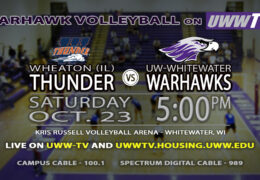 Warhawk Volleyball: Tomorrow at 5pm