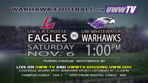 Warhawk Football vs. UW-Lacrosse: Saturday at 1pm