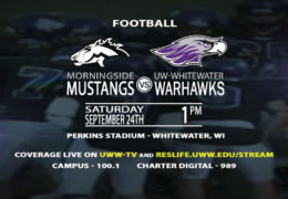 Warhawk Football faces off against the Morningside Mustangs