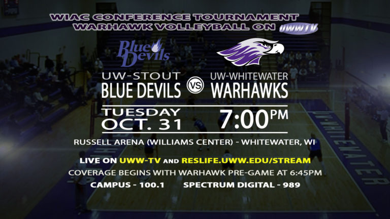 Coming Up_Volleyball vs. UW-Stout_10.31.2017