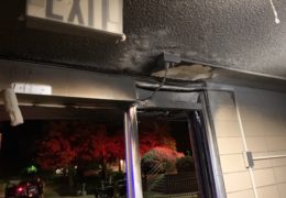 Saturday Night Fire at Tutt Hall Entryway Under Investigation